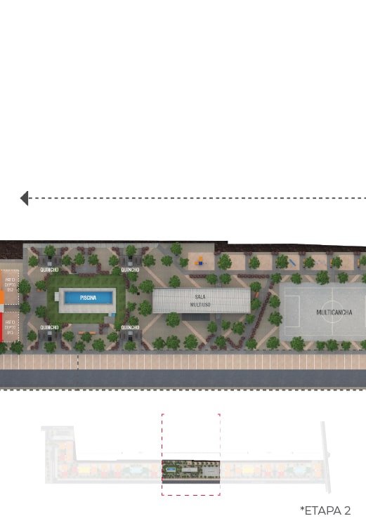 Emplazamiento Condominio El Trébol