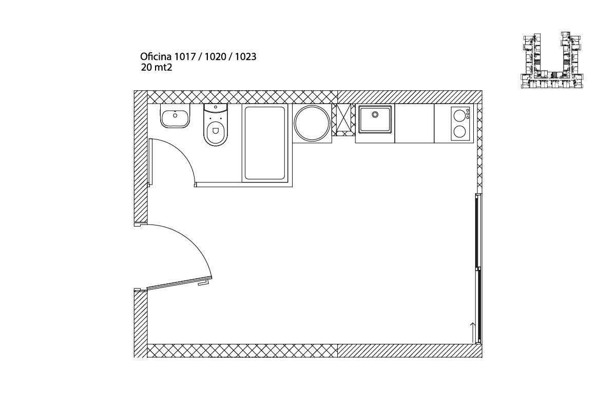 Oficina Monoambiente