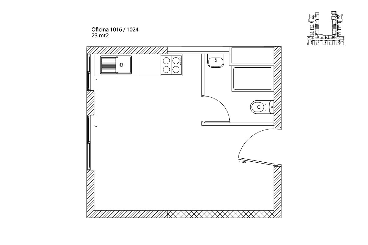 Oficina Monoambiente