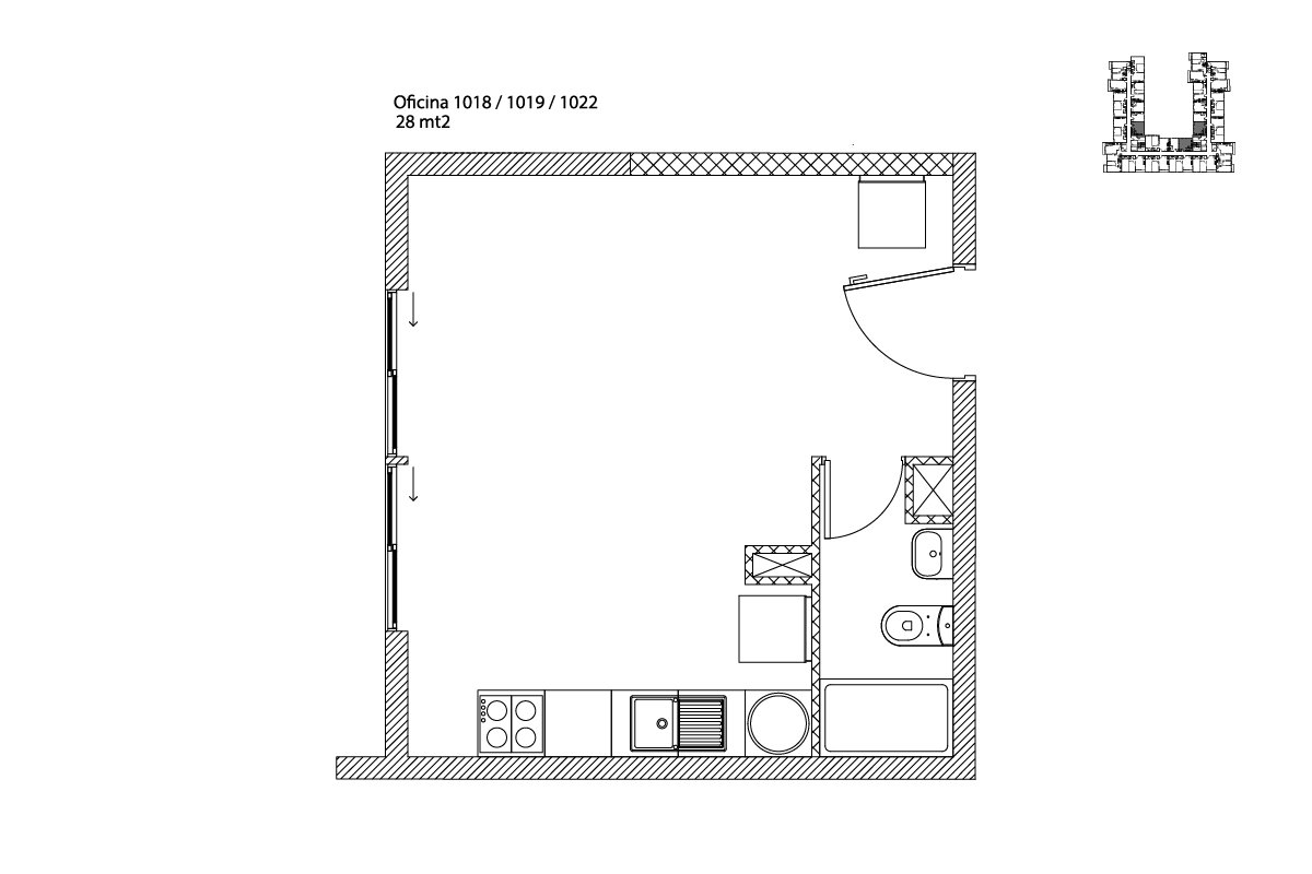 Oficina Monoambiente